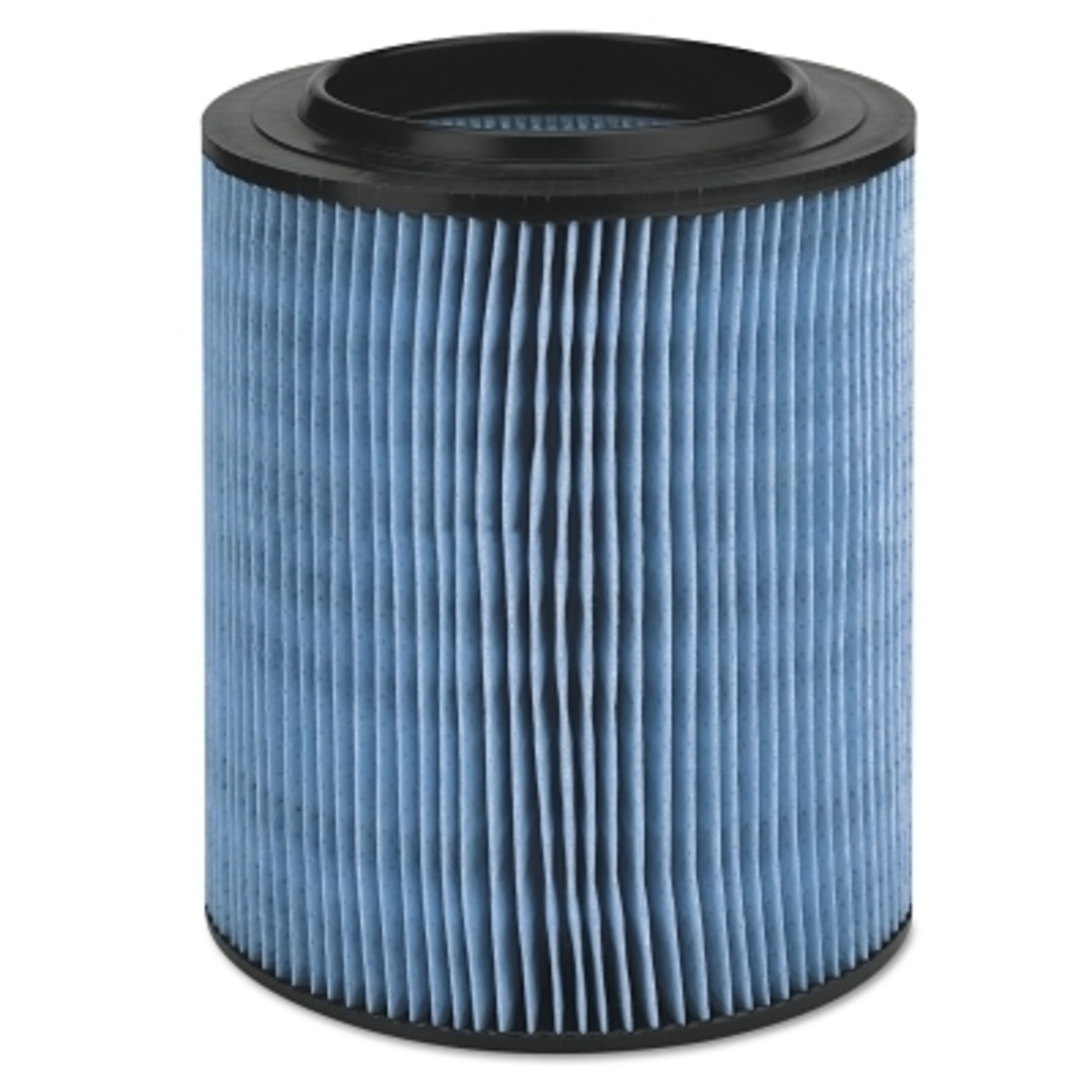 RIDGID Wet/Dry Vacuum Fine Dust Filter — 3-Layer Pleated Paper, Washable, Fits 5 Gal. and Larger, Model# 632-72952